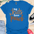 My kids have paws - V1 - Bold and Cool T-Shirt